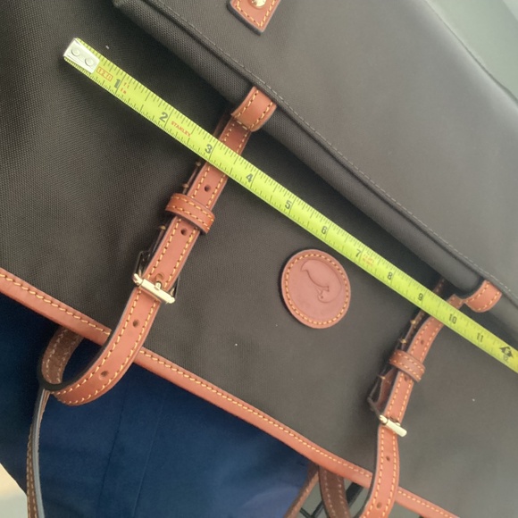 Dooney and Bourke, Nylon Tote, Brown - Picture 8 of 9